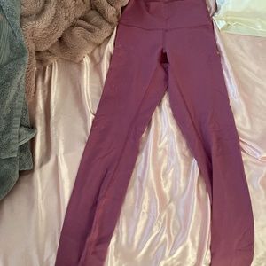 Lululemon pink leggings